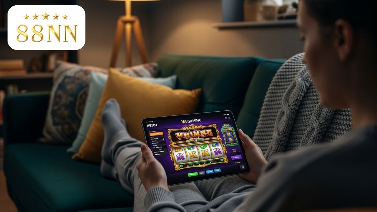 Thỏa sức chinh phục những vòng quay may mắn cùng VA Điện Tử ngay trên thiết bị di động. Chơi game mọi lúc, mọi nơi với 88NN